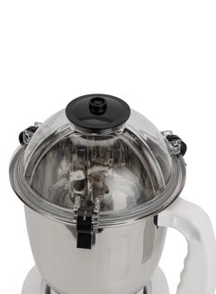 GEEPAS 3 In 1 Mixer Grinder With Stainless Steel Blade & Jar 1200 W GSB44114 White  - Image 5