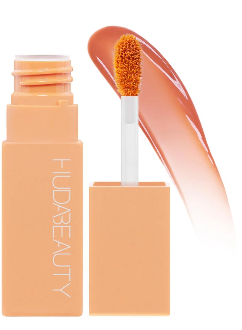 HUDA BEAUTY - Lip Blush Creamy Lip And Cheek Stain- Peachy Ki** - sheer peach - Image 1