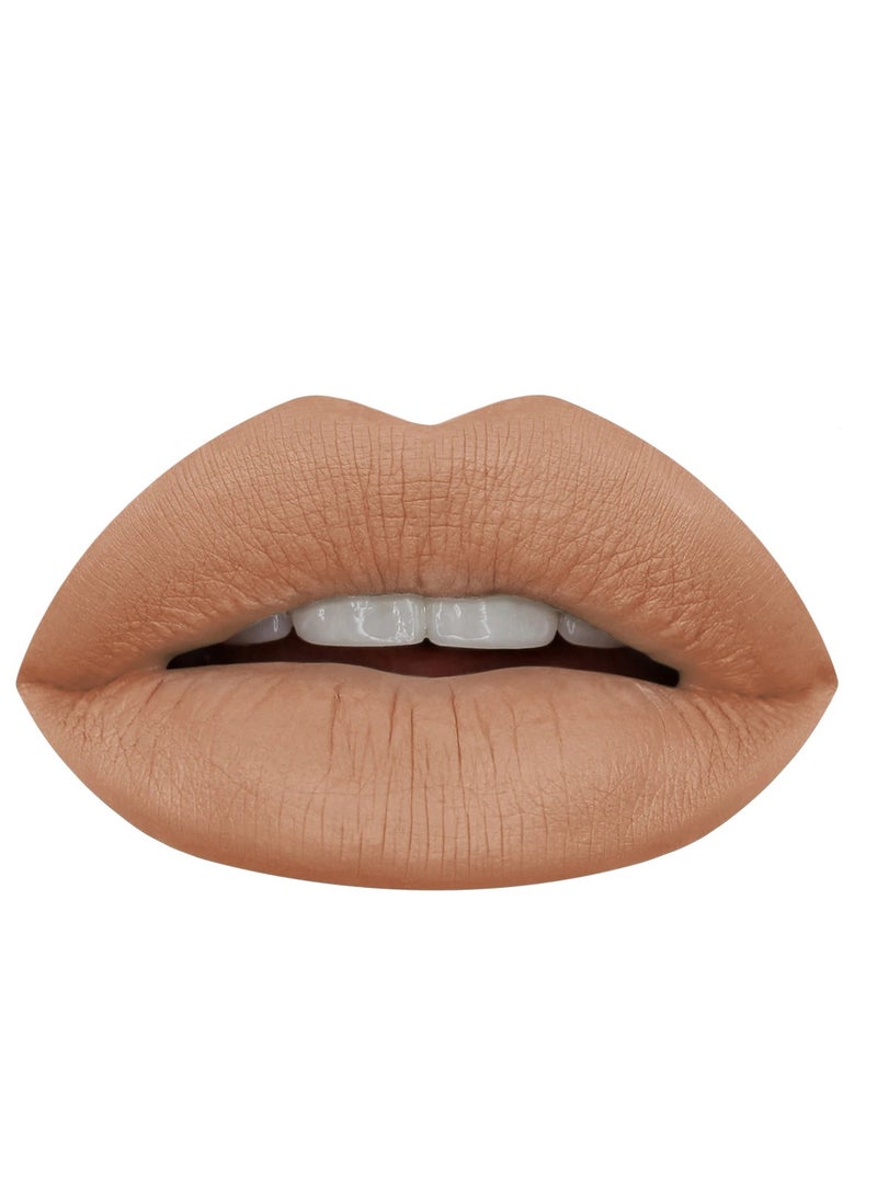 HUDA BEAUTY Liquid Matte Lipstick -  4.2ml Beige  - Image 3