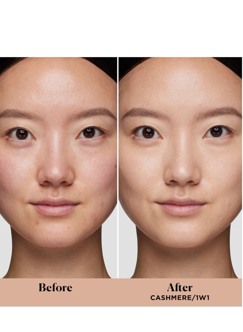 laura mercier Real Flawless Weightless Perfecting Foundation 30ml 1W1 Cashmere - fair with warm undertones - Image 3