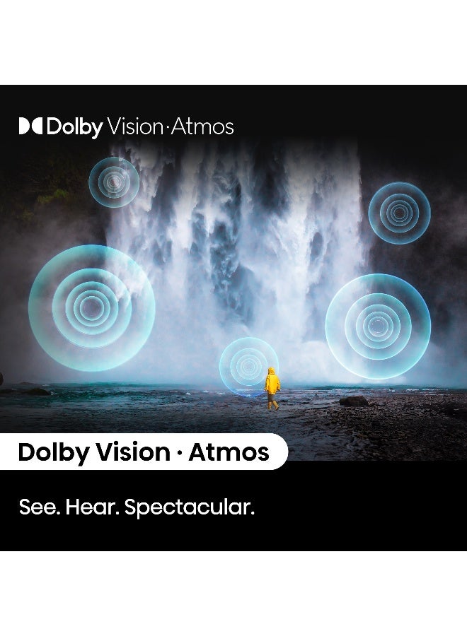 هايسنس تلفزيون QLED ذكي مقاس 55 بوصة E7N-Quantum Dot Colour، صورة AI، Dolby Vision، Dolby Atmos، المشاركة في التلفزيون، التحكم الصوتي، وضع صانع الأفلام، Youtube، Netflix، Disney+ وShahid، (موديل جديد 2024) - Image 5