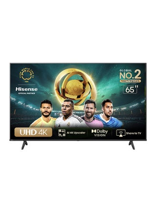 65 inch Smart TV UHD 4K E6N-Dolby Vision,Game Mode Plus,Smooth Motion with MEMC,AI Sports Mode,Voice Control,Share to TV,Youtube,Netflix,Disney+,Shahid And Anghami (2024 New Model) 65E6N Black - pnsku/N70086735V/45/_/1749703701/7947c0b1-f5ff-43e4-bd41-da2483f0219f