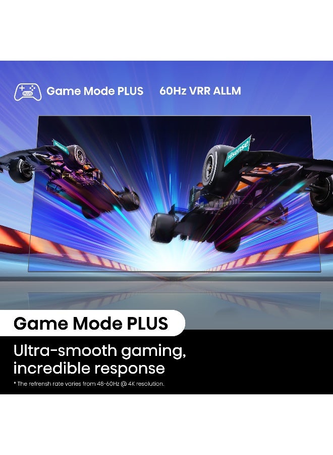 55 inch Smart TV UHD 4K E6N-Dolby Vision,Game Mode Plus,Smooth Motion with MEMC,AI Sports Mode,Voice Control,Share to TV,Youtube,Netflix,Disney+,Shahid And Anghami (2024 New Model) 55E6N Black image 9