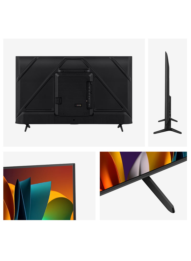 Hisense - 50 inch Smart TV UHD 4K E6N-Dolby Vision,Game Mode Plus,Smooth Motion with MEMC,AI Sports Mode,Voice Control,Share to TV,Youtube,Netflix,Disney+,Shahid And Anghami (2024 New Model) 50E6N Black - Image 1