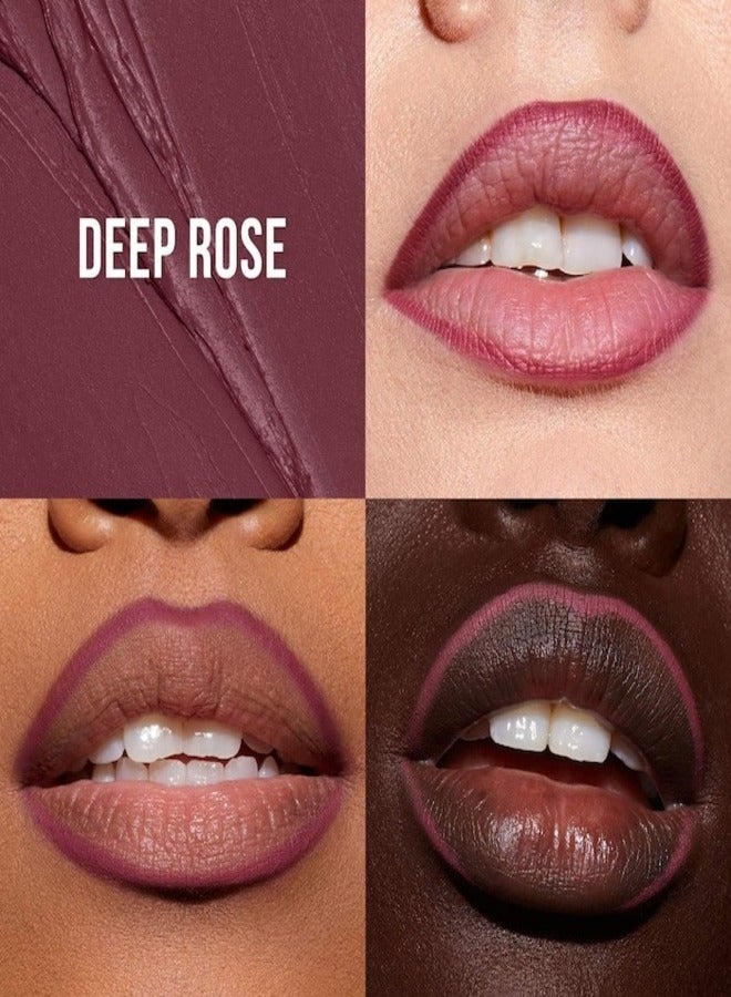 HUDA BEAUTY - Lip Contour 2.0 Automatic Matte Lip Pencil  0.5Grams Deep Rose - Image 1