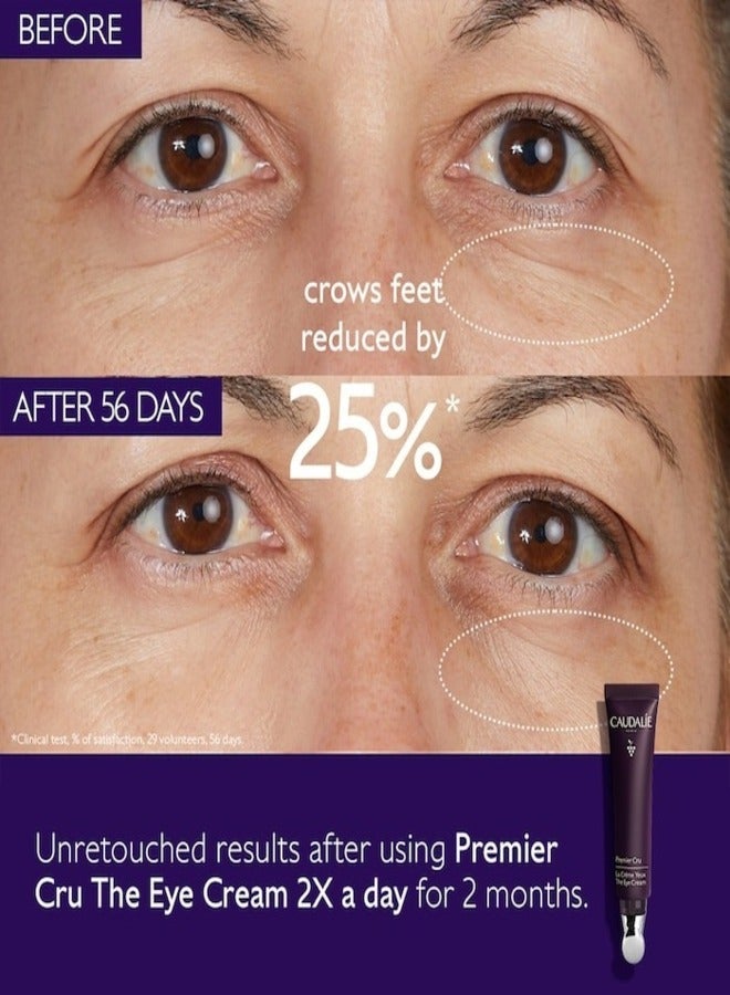 CAUDALIE - Premier Cru Anti AGramsinGrams Eye Cream for Fine Lines and Wrinkles Purple 15ml - Image 1