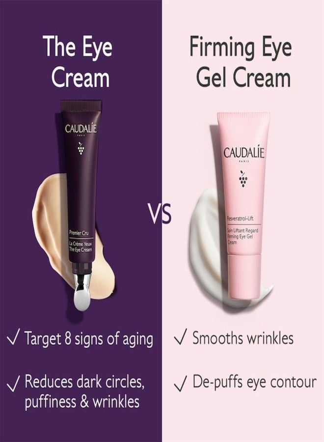 CAUDALIE - Premier Cru Anti AGramsinGrams Eye Cream for Fine Lines and Wrinkles Purple 15ml - Image 1