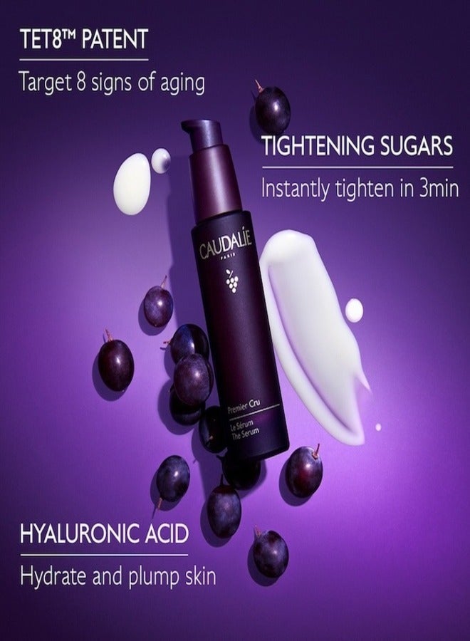 CAUDALIE - Premier Cru Anti AGramsinGrams Serum with Niacinamide and Hyaluronic Acid Purple 30ml - Image 1