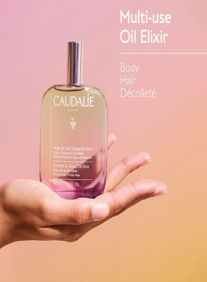 CAUDALIE - Smooth And Gramslow Oil Elixir Transparent 100ml - Image 1