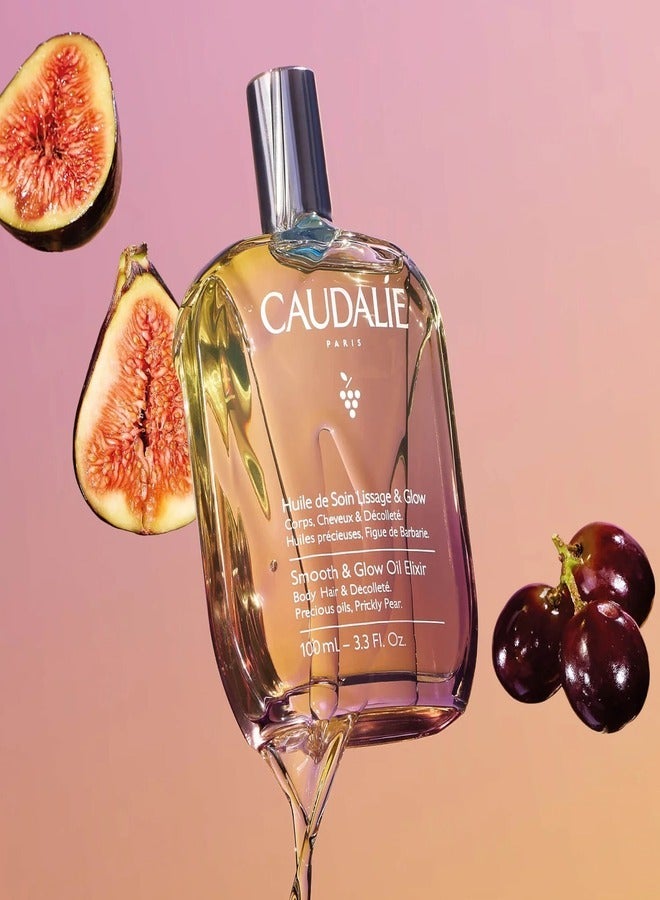 CAUDALIE - Smooth And Gramslow Oil Elixir Transparent 100ml - Image 1