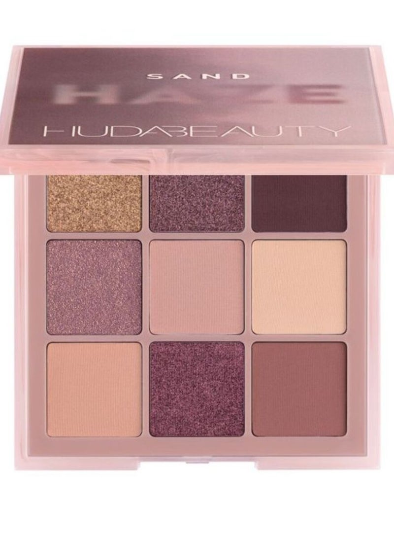 HUDA BEAUTY - Haze Obsessions Eyeshadow Palette - Sand, 5.8 Grams Multicolour - Image 1