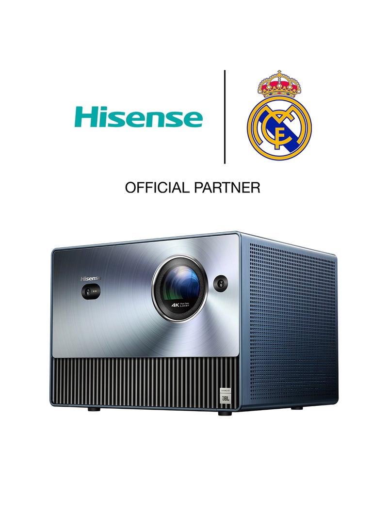 Hisense Triple Laser Cinema TV Up to 300 Inches, 4K HDR10 UHD, 1600 Lumens Portable Mini Projector with Auto Focus, Dolby Vision, 110% BT.2020 Color Gamut, 20W JBL Sound, VlDAA OS, Netflix C1 Black  - Image 1