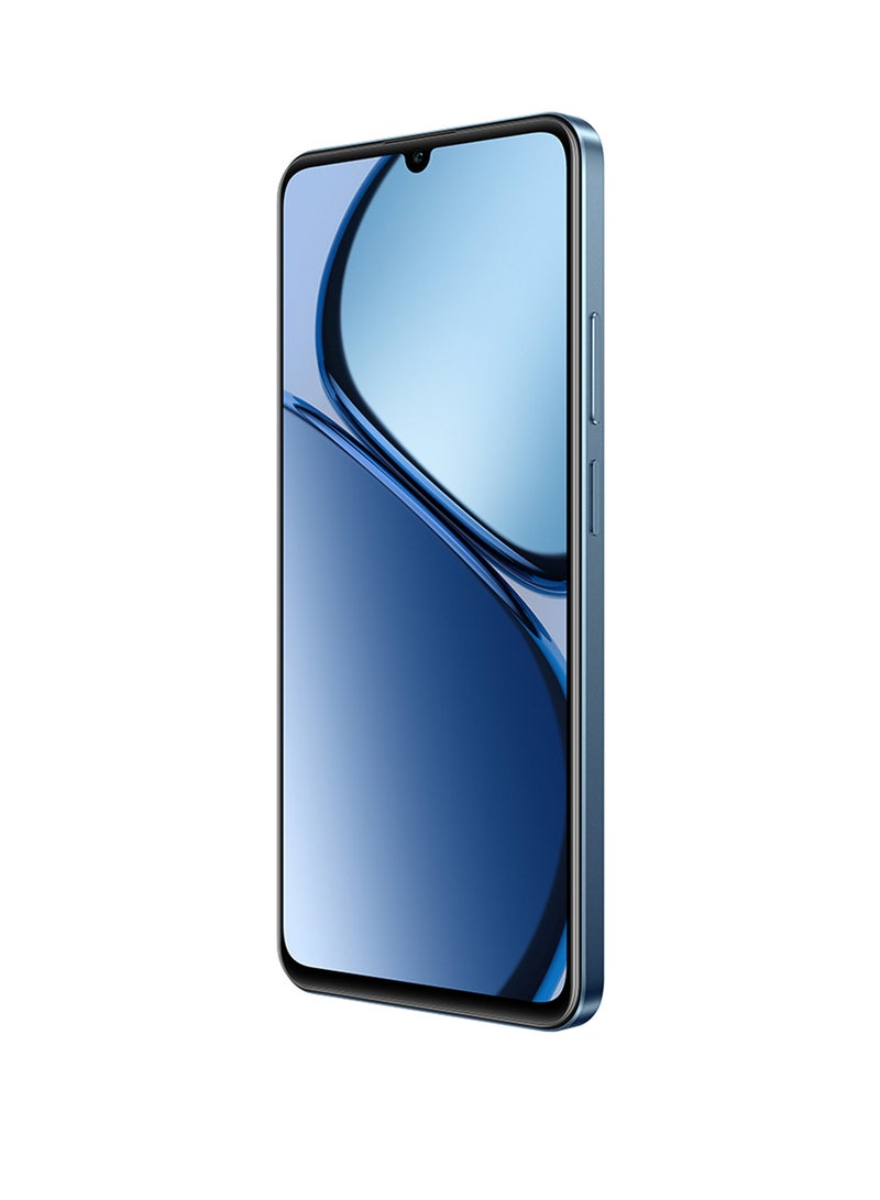 ريل مي - C63 ثنائي الشريحة جلد أزرق 8 + 8 جيجابايت رام 256 جيجابايت 4G - إصدار الشرق الأوسط - Image 1