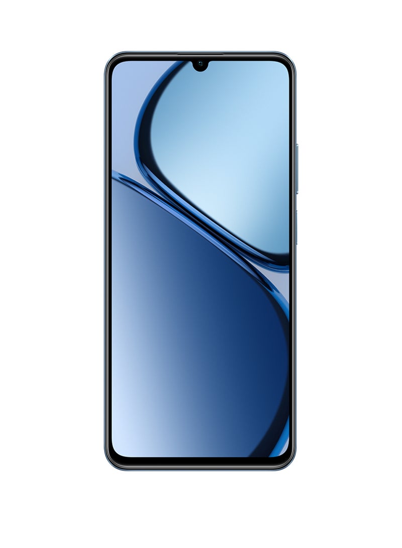ريل مي - C63 ثنائي الشريحة جلد أزرق 8 + 8 جيجابايت رام 256 جيجابايت 4G - إصدار الشرق الأوسط - Image 1