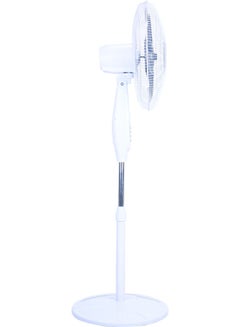 16" Stand Fan with Height Adjustable Feature | 6 Blade Leaf with 3 Speed Switch and Oscillation Function | Ideal for Office, Rooms and Dining Rooms | Tower/Stand Fan 75 W SF-8040SN White - pnsku/N70086857V/45/_/1719208842/dd685da7-538e-46ce-8060-7278fe5f0a09