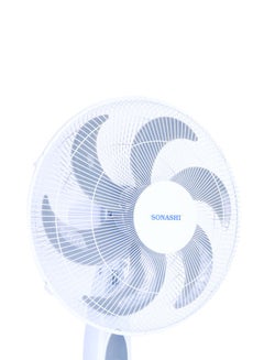 16" Stand Fan with Height Adjustable Feature | 6 Blade Leaf with 3 Speed Switch and Oscillation Function | Ideal for Office, Rooms and Dining Rooms | Tower/Stand Fan 75 W SF-8040SN White - pnsku/N70086857V/45/_/1719208843/c65622a1-769c-401c-96c7-618fe58ce3e6