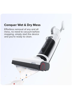 roborock Wet and Dry Vacuum Cleaner Dyad Air,17000Pa Power Suction,Edge Cleaning,Vanquish Wet and Dry Messes, Self-Cleaning & Drying System for Hardwood Floor-White 900 ml 260 W WD2H2A White/Black  - Image 5