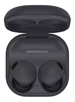 MARGOUN Buds 2 Pro True Wireless Bluetooth Headphones, Noise Cancelling, Hi Fi Sound, Comfort Fit, HD Voice Bluetooth Headphones Black  - Image 1