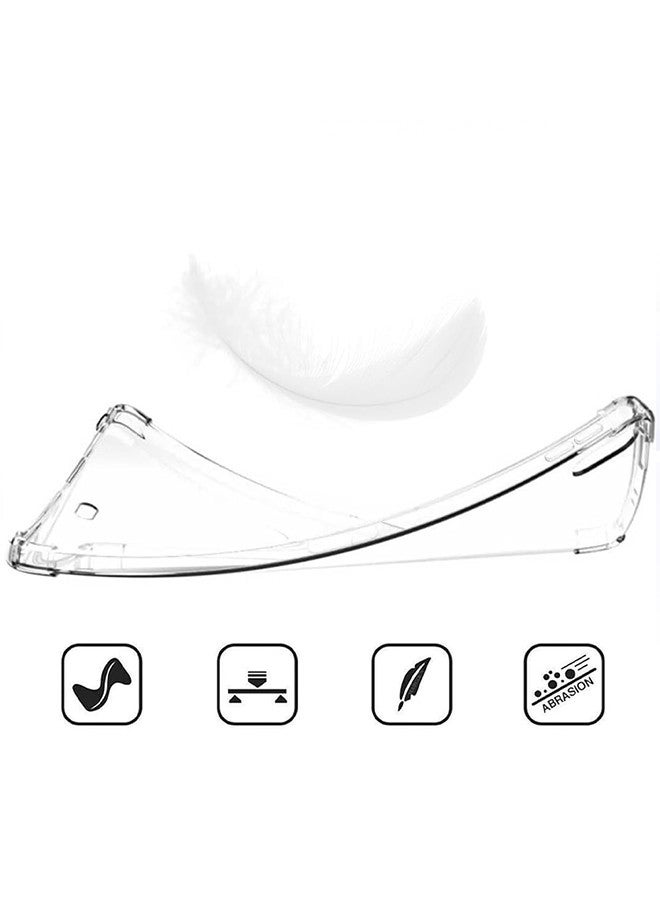 MARGOUN [For Apple iPad Air 13 2024] TPU Case Shockproof Transparent Cover Shock Absorbing TPU Cover Clear - Image 4