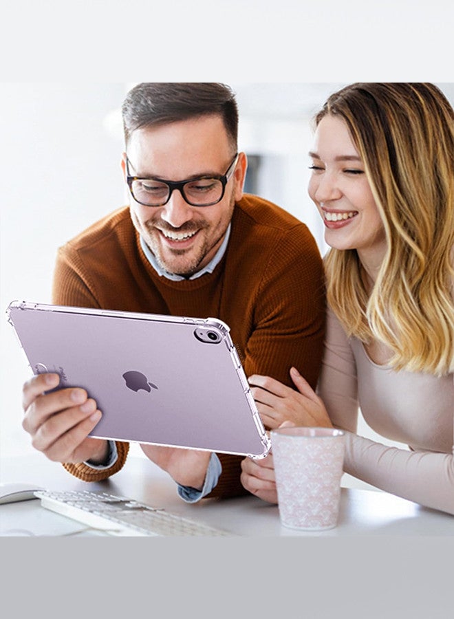 MARGOUN [For Apple iPad Air 13 2024] TPU Case Shockproof Transparent Cover Shock Absorbing TPU Cover Clear - Image 3