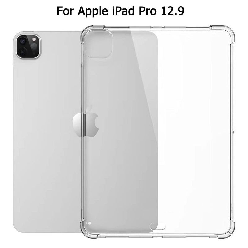 MARGOUN [for iPad Pro 12.9 inch 2022/2021(6th/5th Gen)] Clear TPU Case Shockproof Transparent Cover Shock Absorbing Flexible TPU Protective Cover Clear  - Image 5