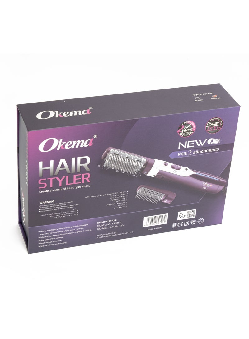 Okema Dryer OK-2117-2 purple - Image 2