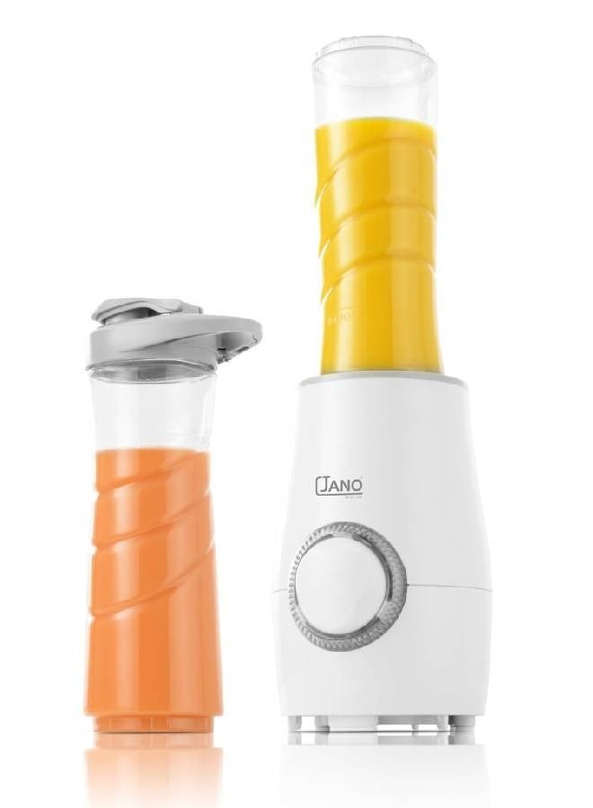Jano - Electric Blender With 2 Bottles 500 ml 300 W JN06003 White - Image 1