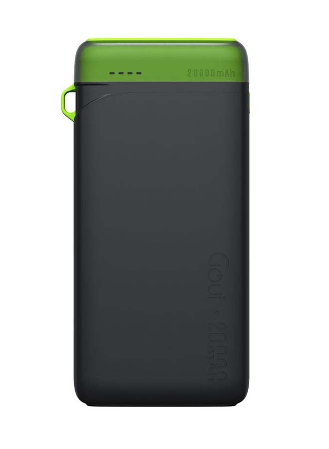 Goui - 20000 mAh Pwani Power Bank - High-Capacity Portable Power Bank for Simultaneous Device Charging, Compatible with Smartphones, Tablets, Gaming Devices, Portable DVD Players, MP3/MP4, and Bluetooth Devices, Compact and Travel-Friendly for Instant Power Anywhere - Multicolour - Image 1