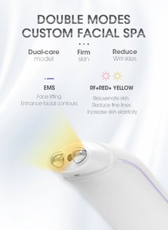 ديس أدوات العناية بالبشرة GP520، جهاز علاج الوجه بتقنية الضوء RF+LED، جهاز تدليك الوجه، جهاز شد الجلد EMS، 3 مستويات طاقة، مضاد للشيخوخة، تقليل التجاعيد، تجديد البشرة  - Image 4