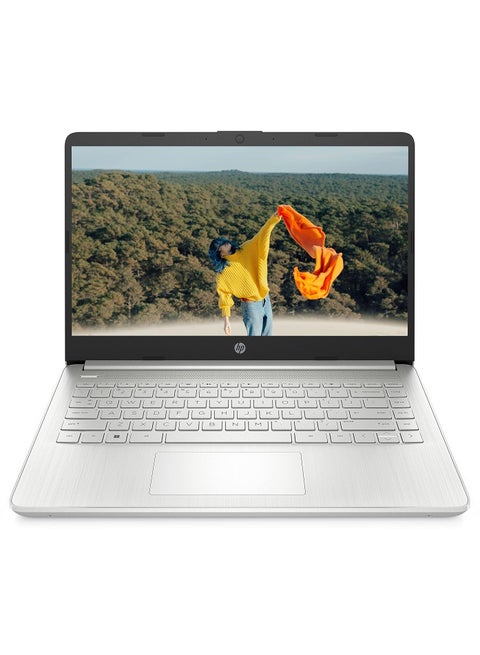 Notebook 14 (Upgraded Version) Laptop With 14-Inch Display, Core i7 Processer/12GB RAM/512GB SSD/Intel Iris Graphics/Windows 11 + HP Original Mouse English Silver