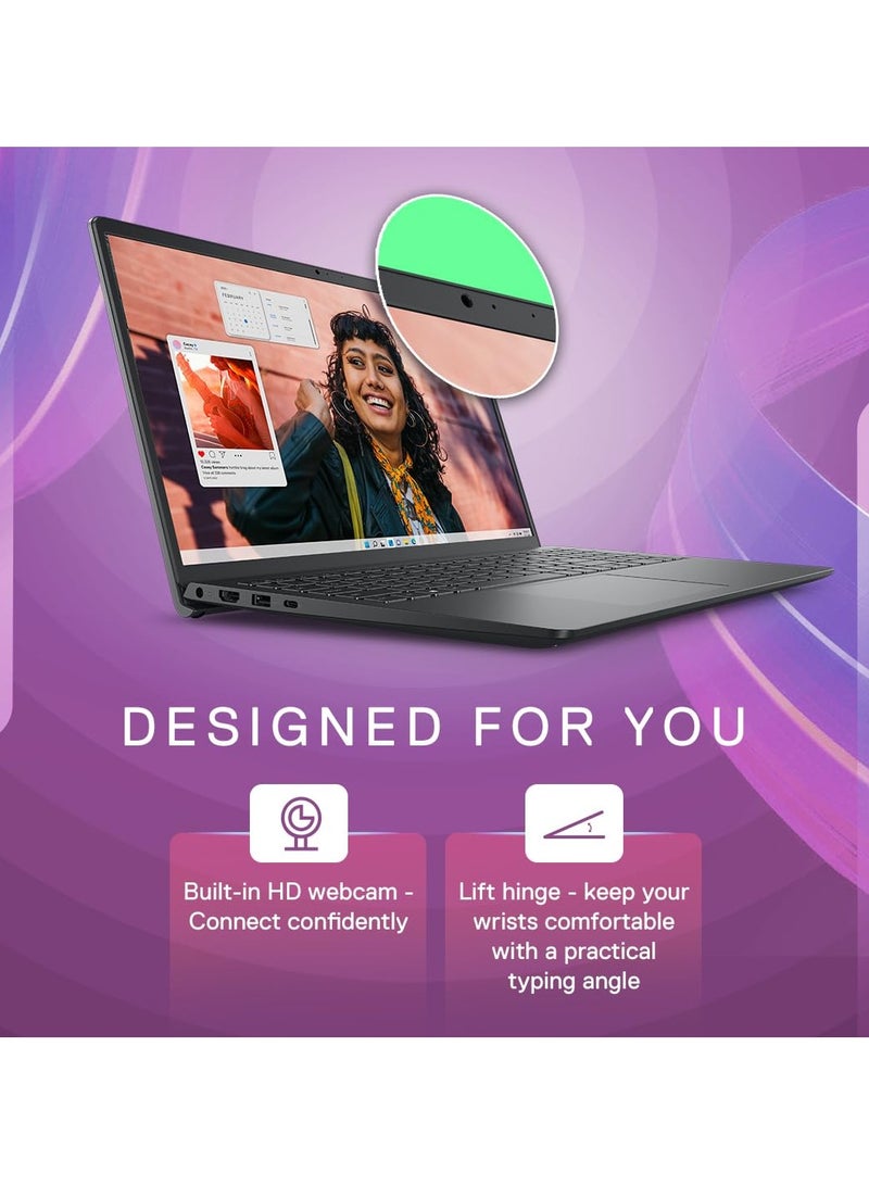 DELL - 2024 Inspiron 3530 Think & Light (Upgraded Version) Laptop With 15.6-Inch Display, Core i7 Processor/32GB RAM/1TB SSD +1TB HDD/Intel Iris XE Graphics/Windows 11 + Dell Bag English Black - Image 1