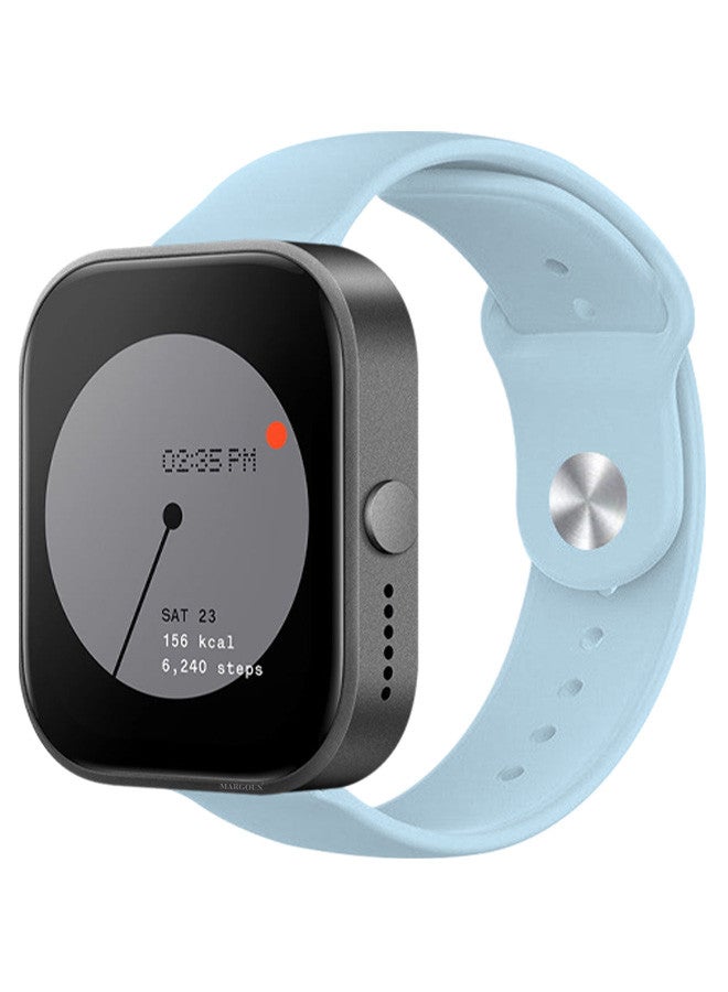 مارجون [ساعة ناثينغ برو] حزام سيليكون 22 مم للنساء والرجال حزام رياضي ناعم بديل - Image 1