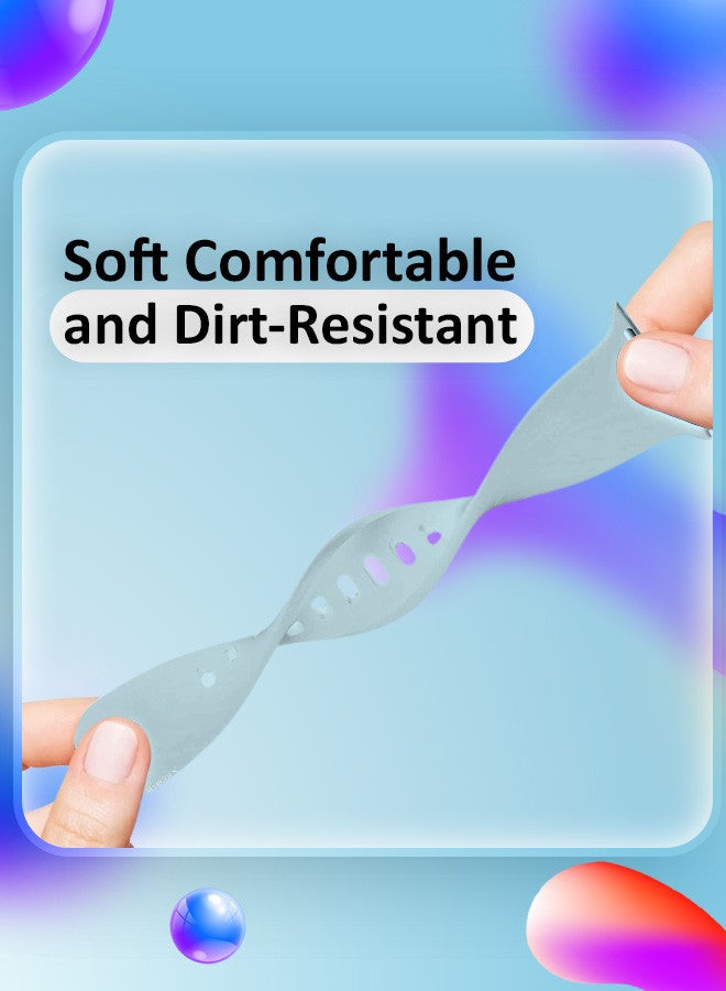 مارجون [ساعة ناثينغ برو] حزام سيليكون 22 مم للنساء والرجال حزام رياضي ناعم بديل - Image 4