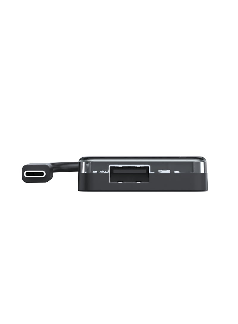 جوي - هوب 100 واط فائق السرعة 7 في 1: توسيع الاتصال مع USB-C، HDMI، USB-A 3.0، فتحات SD/Micro SD ونقل بيانات عالي السرعة - Image 1