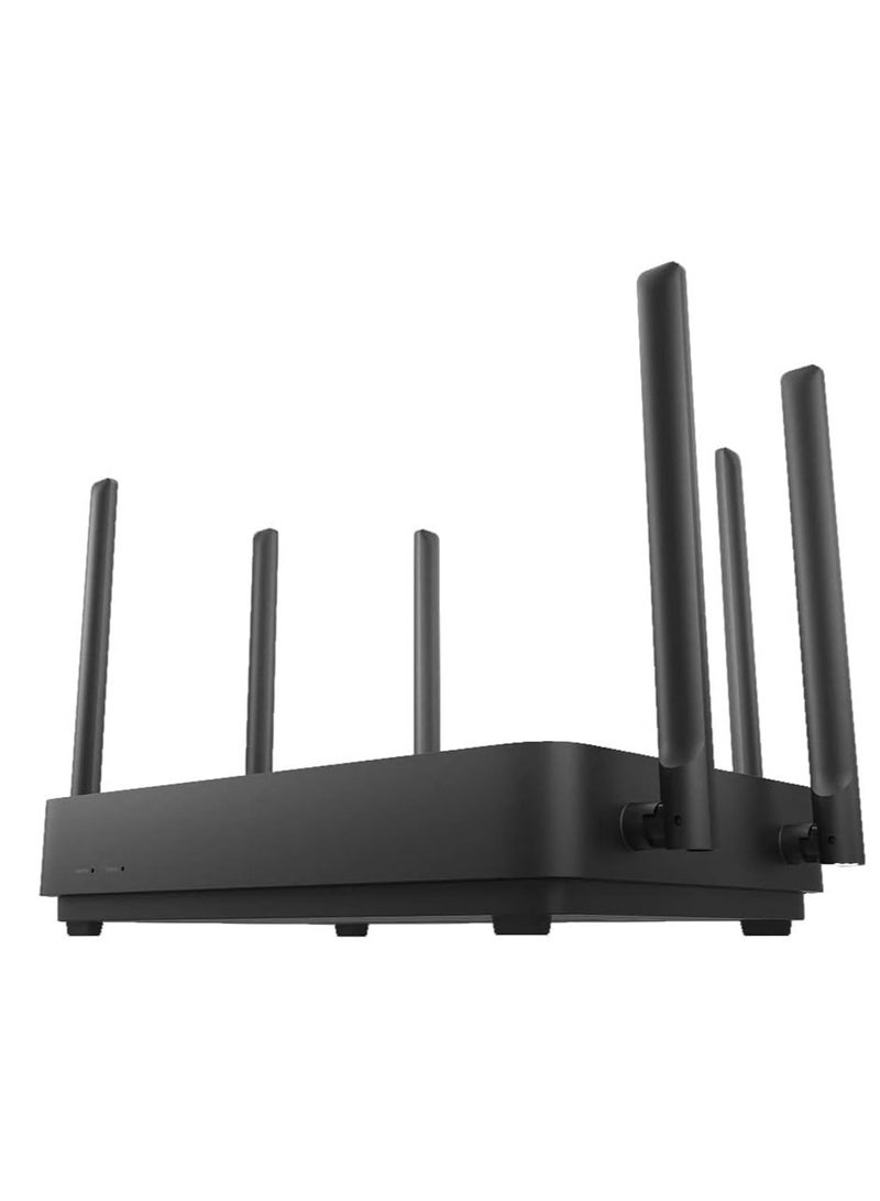 Xiaomi - Mi Router Ax3200 Fast 3202Mbps Wi-Fi, 6 Mesh Networking Support, OFDMA Supports 4X4 Mu-Mimo-Global Version Black - Image 1
