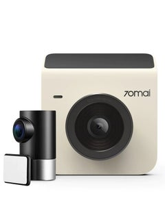 70mai Dash Cam A400 Dual Channel Compact Size Front And Rear Camera  - Image 1