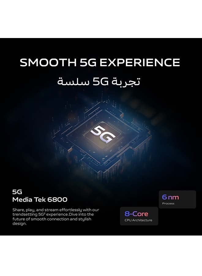 vivo - Y28s 5G Dual SIM Twinkling Purple 8GB RAM 256GB With Earbuds And 24 Months Warranty - Middle East Version - Image 1
