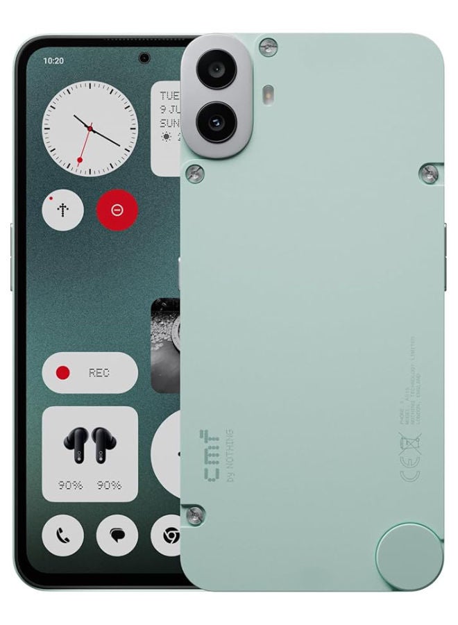 cmf by NOTHING Phone 1 Dual Sim Light Green 8GB RAM 128GB 5G - Middle East Version - Image 1