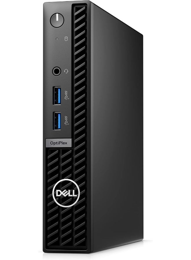 DELL - Optiplex 7010 MFF Micro Mini PCCore i5-13500T Processor/16GB RAM/512GB SSD/Intel UHD Graphics/Free DOS(Without Windows) Black - Image 1