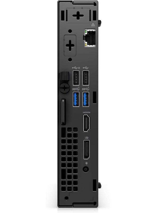 DELL - Optiplex 7010 MFF Micro Mini PCCore i5-13500T Processor/16GB RAM/512GB SSD/Intel UHD Graphics/Free DOS(Without Windows) Black - Image 1