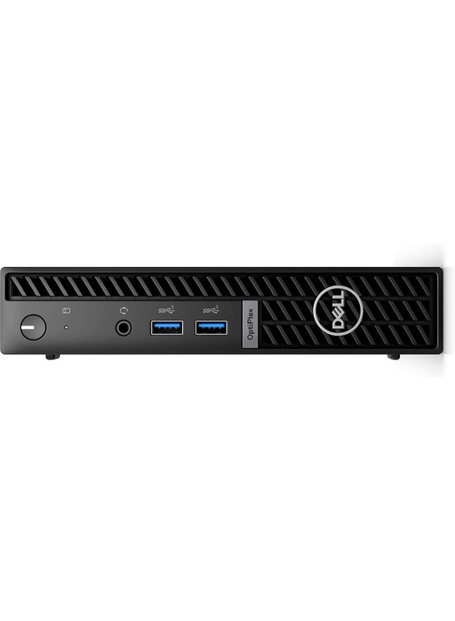 DELL - Optiplex 7010 MFF Micro Mini PCCore i5-13500T Processor/16GB RAM/512GB SSD/Intel UHD Graphics/Free DOS(Without Windows) Black - Image 1