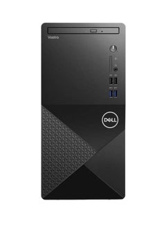 DELL Vostro 3910 Tower PC, Core i3 Processor/8GB RAM/512GB SSD/Intel UHD 600 Graphics/Windows 11 Pro With Keyboard-Mouse Black  - Image 1