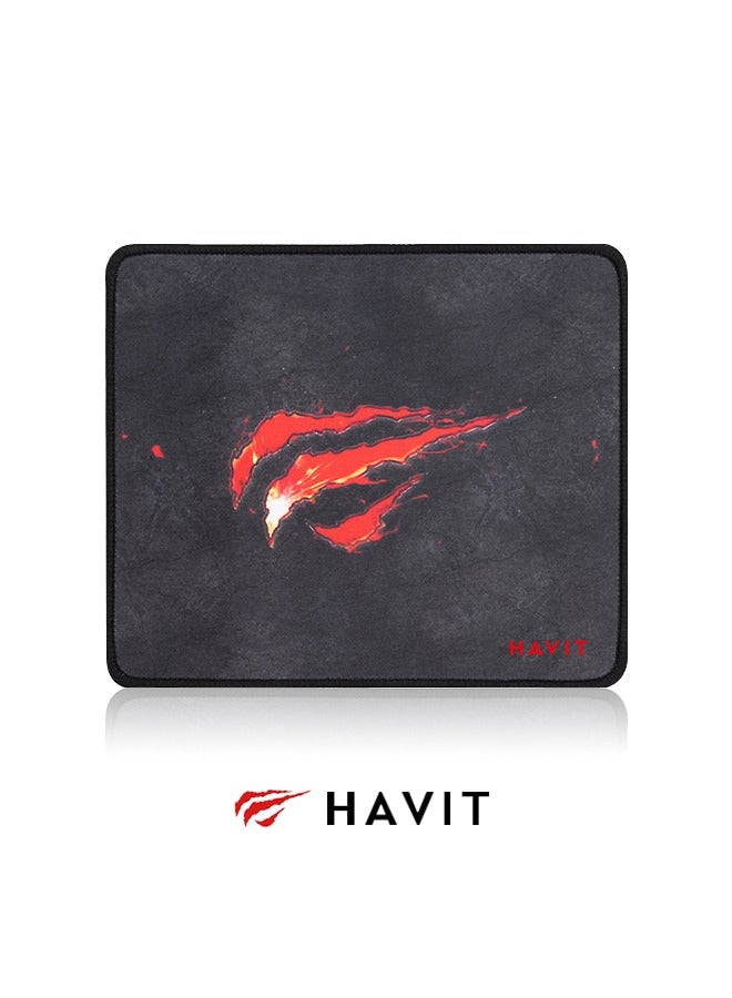 havit Gaming Mouse Pad, Red, 25x21x0.2cm - Image 2