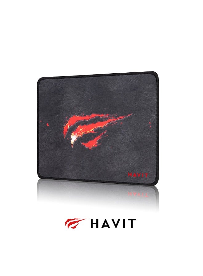 havit Gaming Mouse Pad, Red, 25x21x0.2cm - Image 3