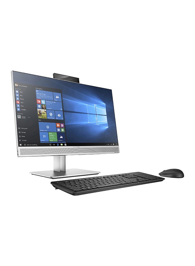 HP - Renewed - All-in-One Desktop PC EliteOne 800 G3 AIO With 24-Inch Full HD Display,Intel Core i5 Processor/7th Gen/8GB RAM/256GB SSD With Flip Camera English Silver - Image 1