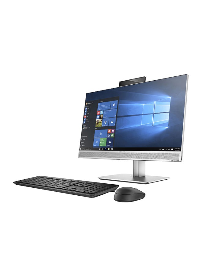 HP - Renewed - All-in-One Desktop PC EliteOne 800 G3 AIO With 24-Inch Full HD Display,Intel Core i5 Processor/7th Gen/8GB RAM/256GB SSD With Flip Camera English Silver - Image 1