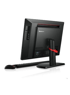 لينوفو Renewed - All-in-One Desktop PC ThinkCentre M93 AIO With 24-Inch HD Display,Intel Core i5 Processor/4th Gen/8GB RAM/256GB SSD With CD Room English Black  - Image 3
