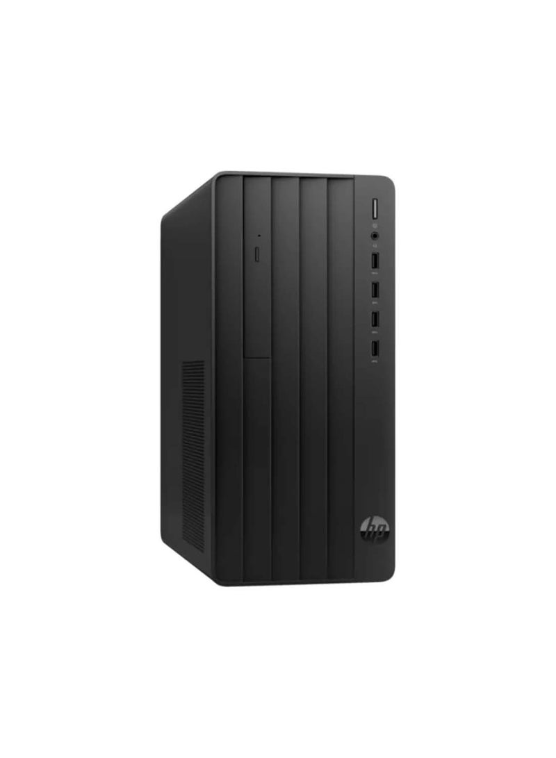 HP - 290 Tower PC, Core i3-12400  Processor/8GB RAM/256GB SSD + 1TB HDD/Intel UHD 600 Graphics/Free DOS(Without Windows) With Keyboard-Mouse Black - Image 1