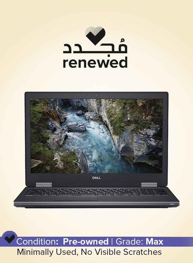 DELL Renewed - Precision 7530 Laptop With 15.6-inch Full HD Dipslay,Core i7/8th Gen/16GB RAM/512GB SSD/NVIDIA Quadro T1200 4GB Graphics/Windows 10 English Black - Image 1