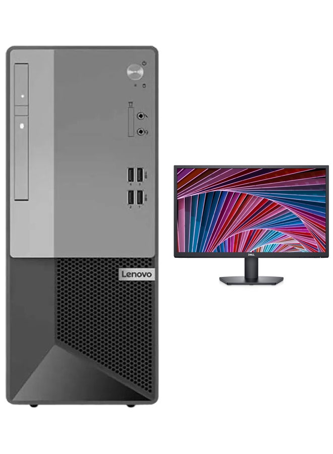لينوفو بي سي V50T ، معالج كور i3-13700 / ذاكرة وصول عشوائي رام 16 جيجابايت / سعة تخزين 1 تيرابايت اس اس دي / بطاقة رسومات انتل يو اتش دي 730 / نظام تشغيل ويندوز 11 مع لوحة مفاتيح ماوس 2 جيجا بايت Vga + شاشة 24 بوصة أسود  - Image 1